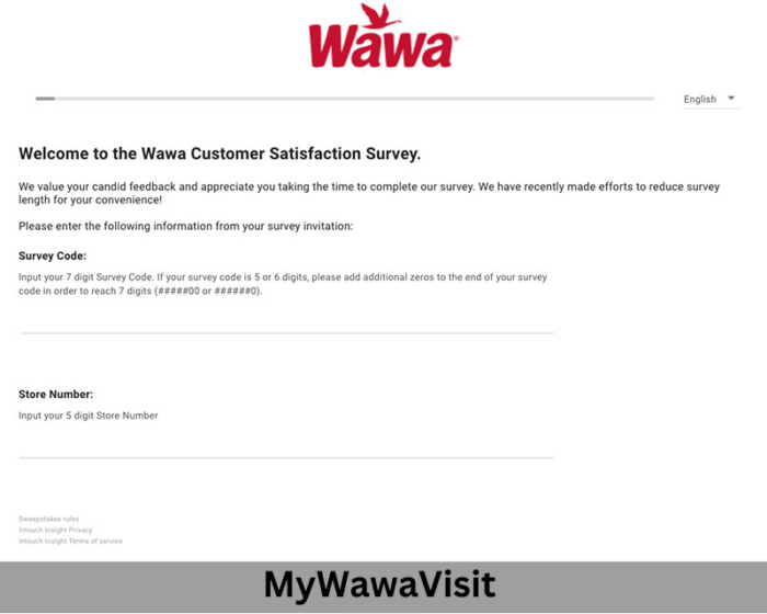 MyWawaVisit - Win $500 Gift Card - MyWawaVisit Survey 
